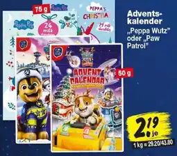 Repo Markt Adventskalender "Peppa Wutz" oder "Paw Patrol" Angebot