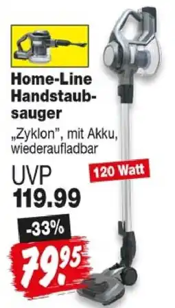 Repo Markt Home-Line Handstaubsauger „Zyklon“ Angebot