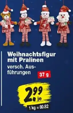 Repo Markt Weihnachtsfigur mit Pralinen Angebot