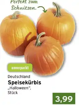 CAP Markt Speisekürbis "Halloween" Angebot