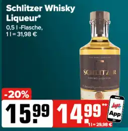 Logo Getränkemarkt Schlitzer Whisky Liqueur Angebot