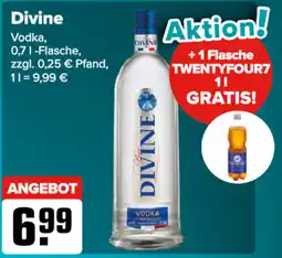 Logo Getränkemarkt Divine Vodka Angebot