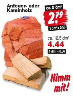Repo Markt Anfeuer- oder Kaminholz Angebot