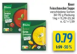 diska Knorr Feinschmecker Suppe Angebot