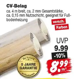 Repo Markt CV-Belag Angebot