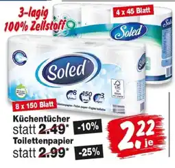 Repo Markt Soled Toilettenpapier Angebot