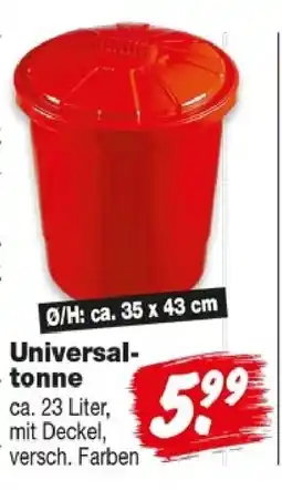 Repo Markt Universal-tonne Angebot