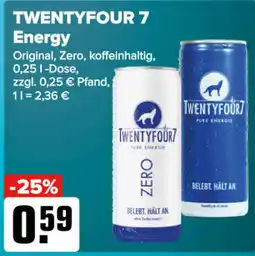 Logo Getränkemarkt TWENTYFOUR 7 Energy Angebot