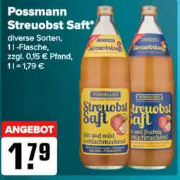 Logo Getränkemarkt Possmann Streuobst Saft Angebot