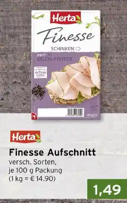 CAP Markt Herta Finesse Aufschnitt Angebot