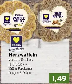 CAP Markt EDEKA Herzstücke Herzwaffeln Angebot