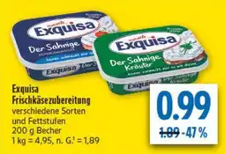 diska Exquisa Frischkäsezubereitung Angebot