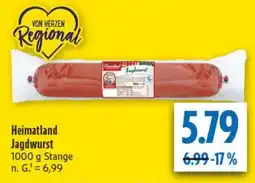 diska Heimatland Jagdwurst Angebot