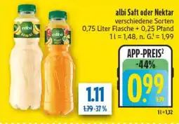 diska albi Saft oder Nektar Angebot