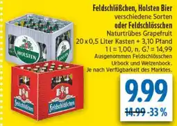 diska Feldschlößchen, Holsten Bier Angebot