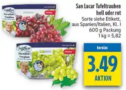 diska San Lucar Tafeltrauben Angebot