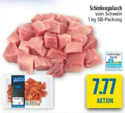 diska Schinkengulasch vom Schwein Angebot