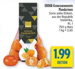 diska EDEKA Genussmomente Mandarinen Angebot
