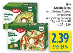 diska iglo Gemüse-Ideen Angebot