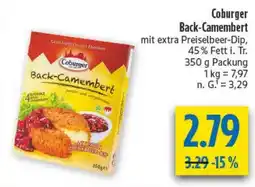 diska Coburger Back-Camembert Angebot