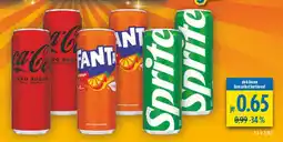 diska Coca-Cola Fanta Sprite Angebot