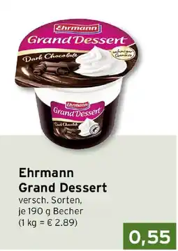 CAP Markt Ehrmann Grand Dessert Angebot