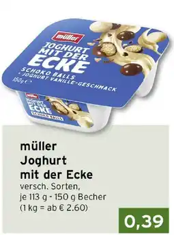 CAP Markt müller Joghurt mit der Ecke Angebot