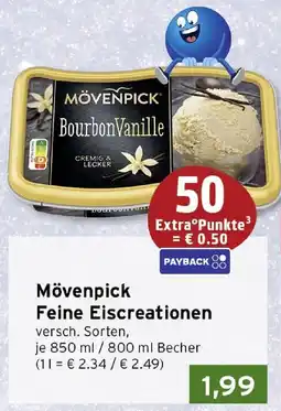 CAP Markt Mövenpick Feine Eiscremationen Angebot