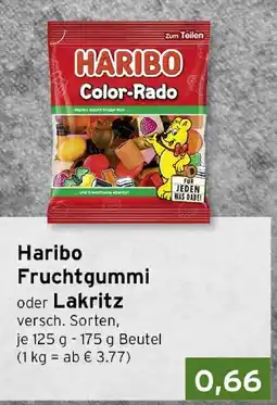 CAP Markt Haribo Fruchtgummi Angebot
