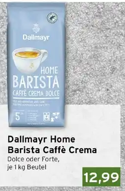 CAP Markt Dallmayr Home Barista Caffè Crema Angebot