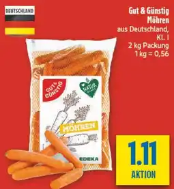 diska Gut & Günstig Möhren Angebot