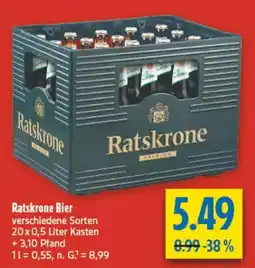 diska Ratskrone Bier Angebot
