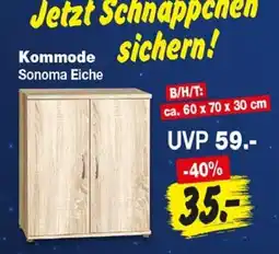 Repo Markt Kommode Sonoma Eiche Angebot