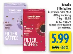diska Eduscho Filterkaffee Angebot