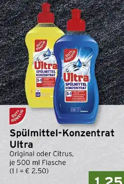CAP Markt Spülmittel-Konzentrat Ultra Angebot