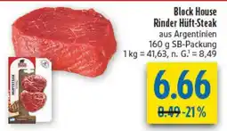 diska Block House Rinder Hüft-Steak Angebot