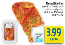 diska Halbes Hähnchen Angebot