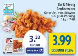 diska Geschnetzeltes Gyros-Art vom Schwein Angebot