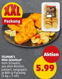 PENNY TILLMAN'S Mini-Schnitzel Angebot