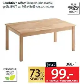 Zurbrüggen Couchtisch Alfons Angebot
