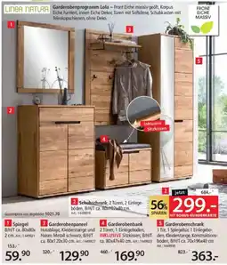 Zurbrüggen Garderobenprogramm Lola Angebot