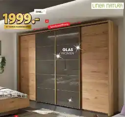 Zurbrüggen LINEA NATURA Schwebetürenschrank 4-trg. Angebot