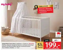 Zurbrüggen My baby Lou Komplettbett Sweet Heart Angebot