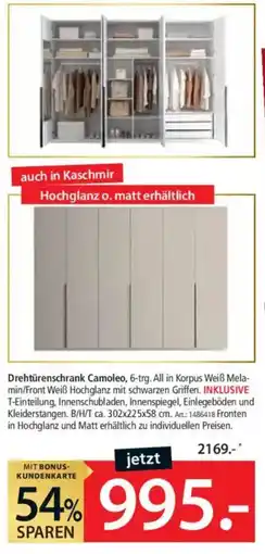 Zurbrüggen Drehtürenschrank Camoleo Angebot