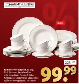 Zurbrüggen Kombiservice Isabella Angebot