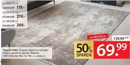Zurbrüggen Teppich Fabia, Designer-Teppich in neutralen Farben Angebot