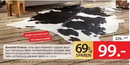 Zurbrüggen Rinderfell Premium Angebot