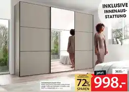 Zurbrüggen Moderano Schwebetürenschrank Primo Angebot