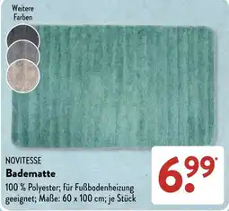 Aldi Süd NOVITESSE Badematte Angebot