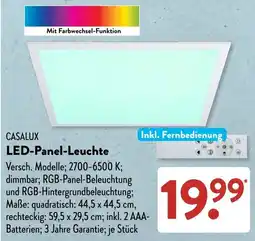 Aldi Süd CASALUX LED-Panel-Leuchte Angebot